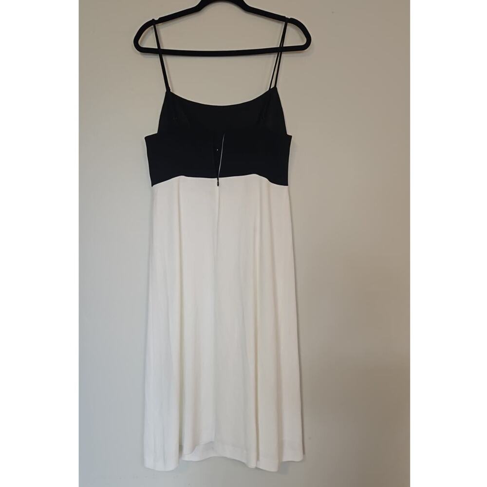 Isabella Cami Color Block Midi Dress – Black & White – Size 8 - Picture 3 of 6